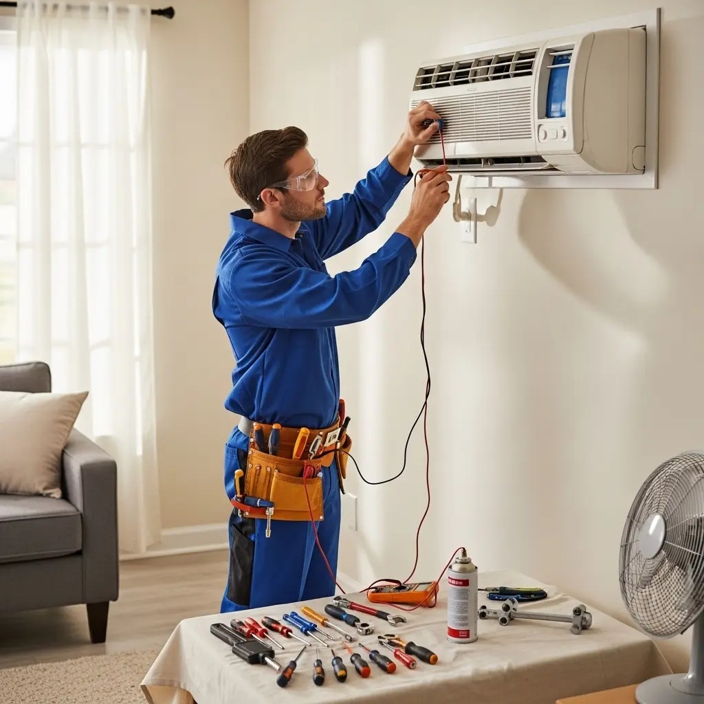 Kalecik Amana Amana klima gaz dolumu ve bakım – Enerji verimliliği artırıldı. - Teknik servis örneği